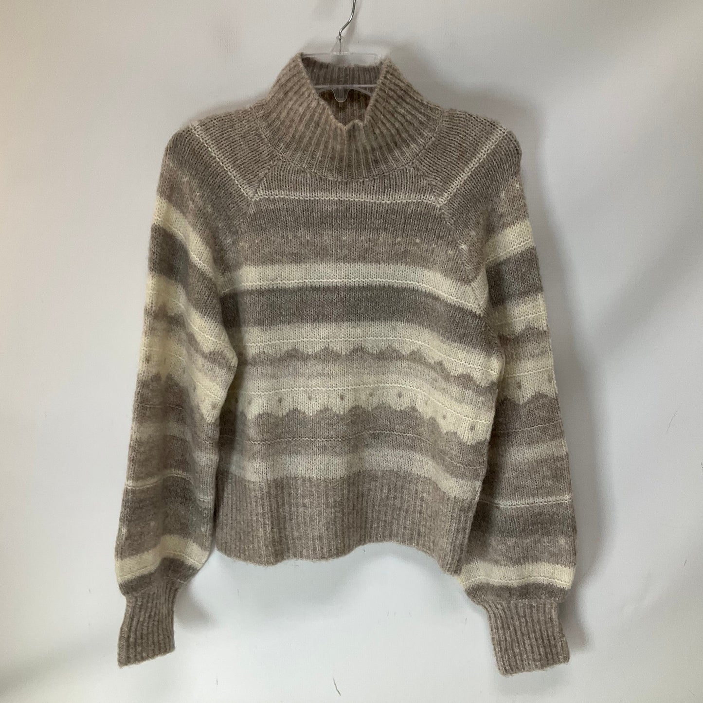 Sweater By Abercrombie And Fitch In Striped Pattern, Size: S