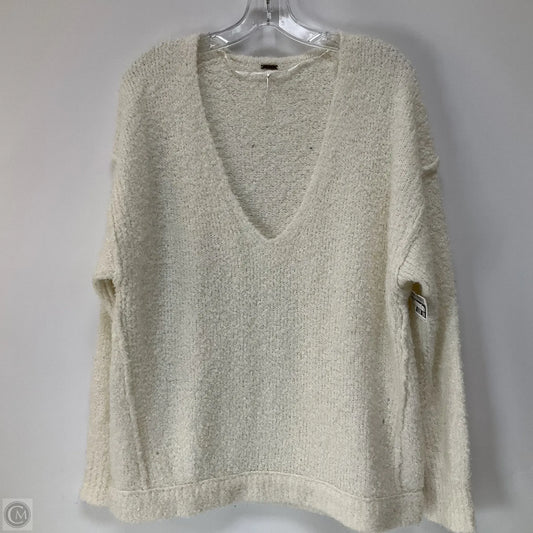 Sweater By Free People In Cream, Size: Xs