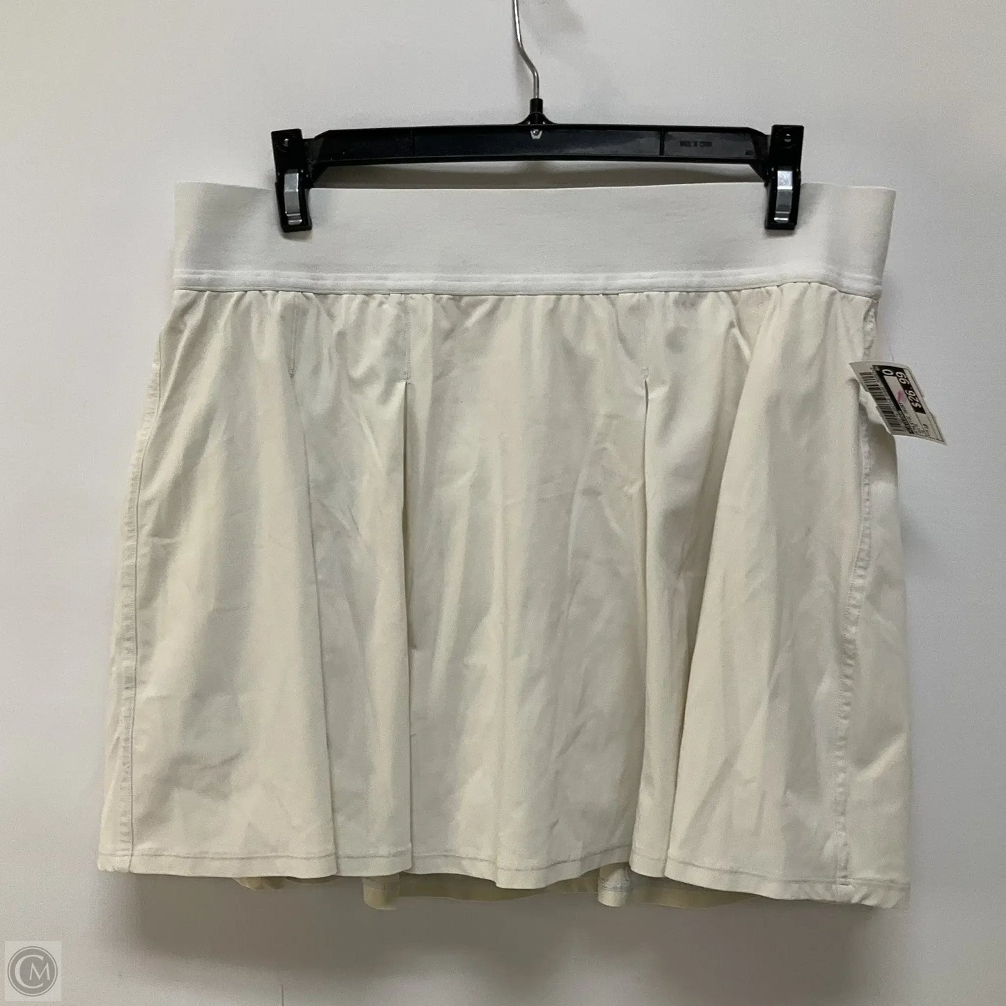Athletic Skirt By Lululemon In White, Size: 10