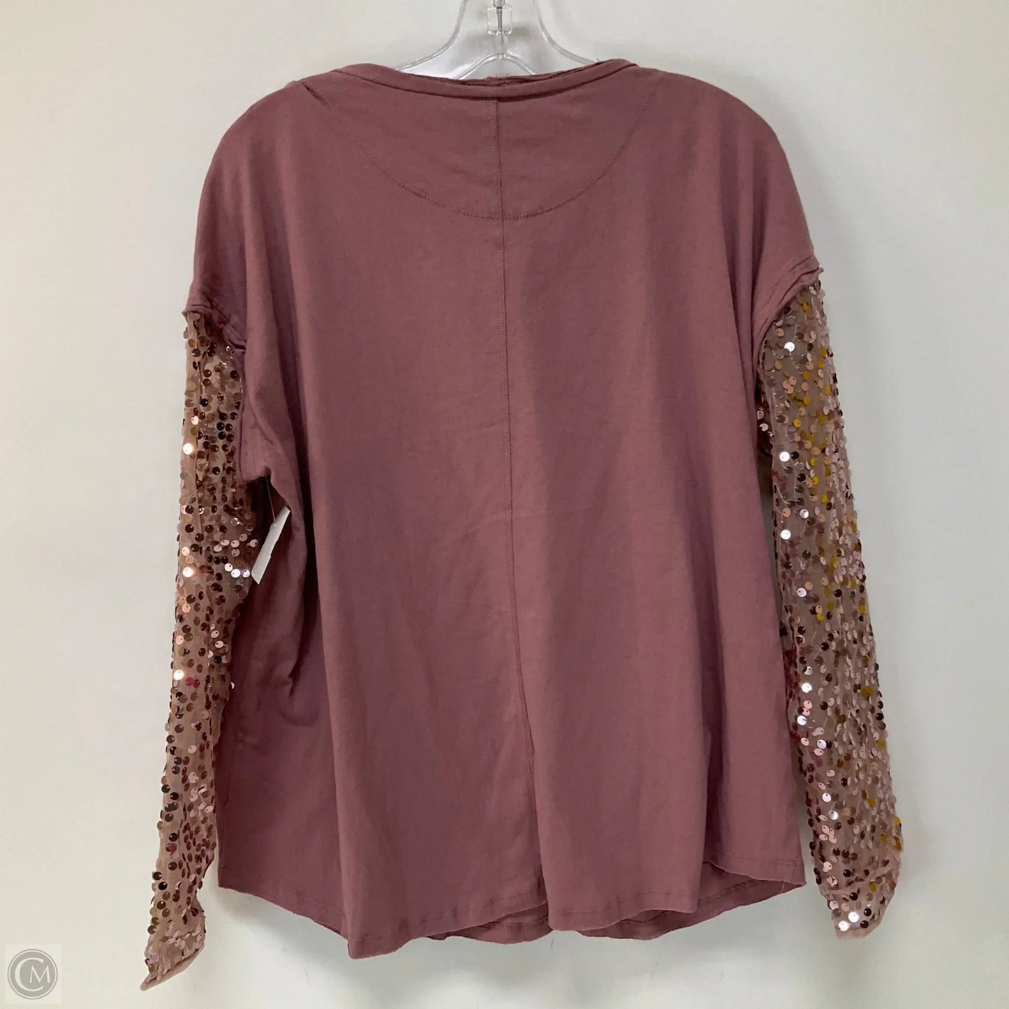 Top Long Sleeve By Free People In Mauve, Size: Xs