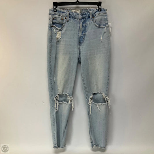 Jeans Skinny By Abercrombie And Fitch In Blue Denim, Size: 2
