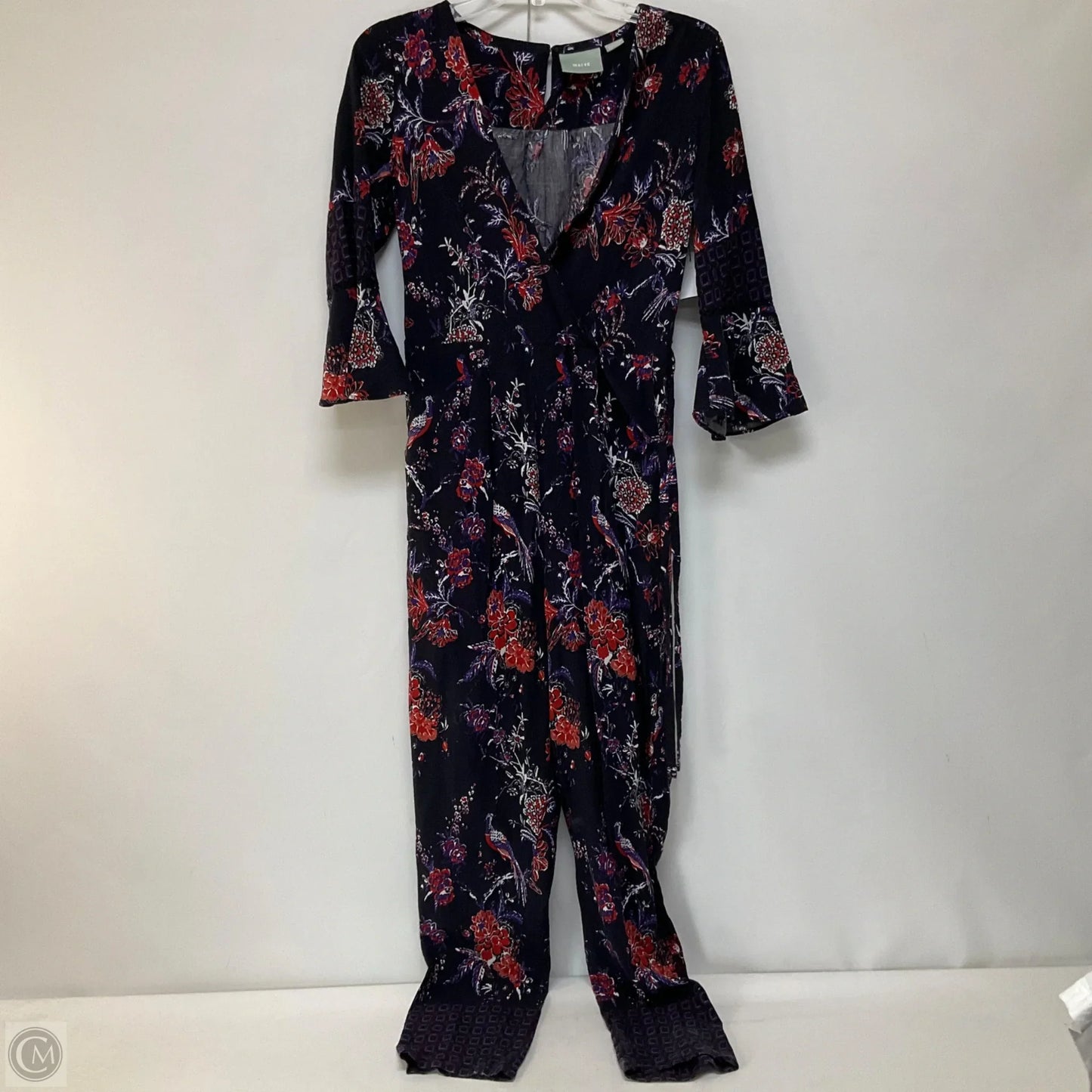 Jumpsuit By Maeve In Floral Print, Size: 6