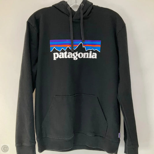 Sweatshirt Hoodie By Patagonia In Black, Size: M