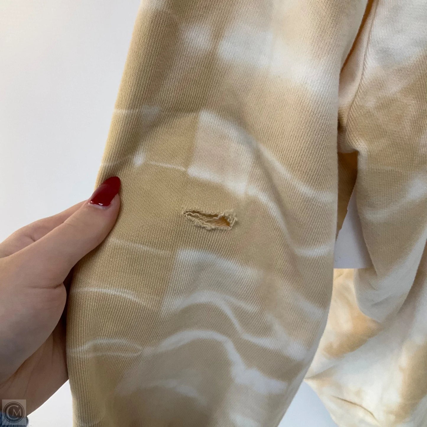 Sweatshirt Hoodie By Levis In Tie Dye Print, Size: M