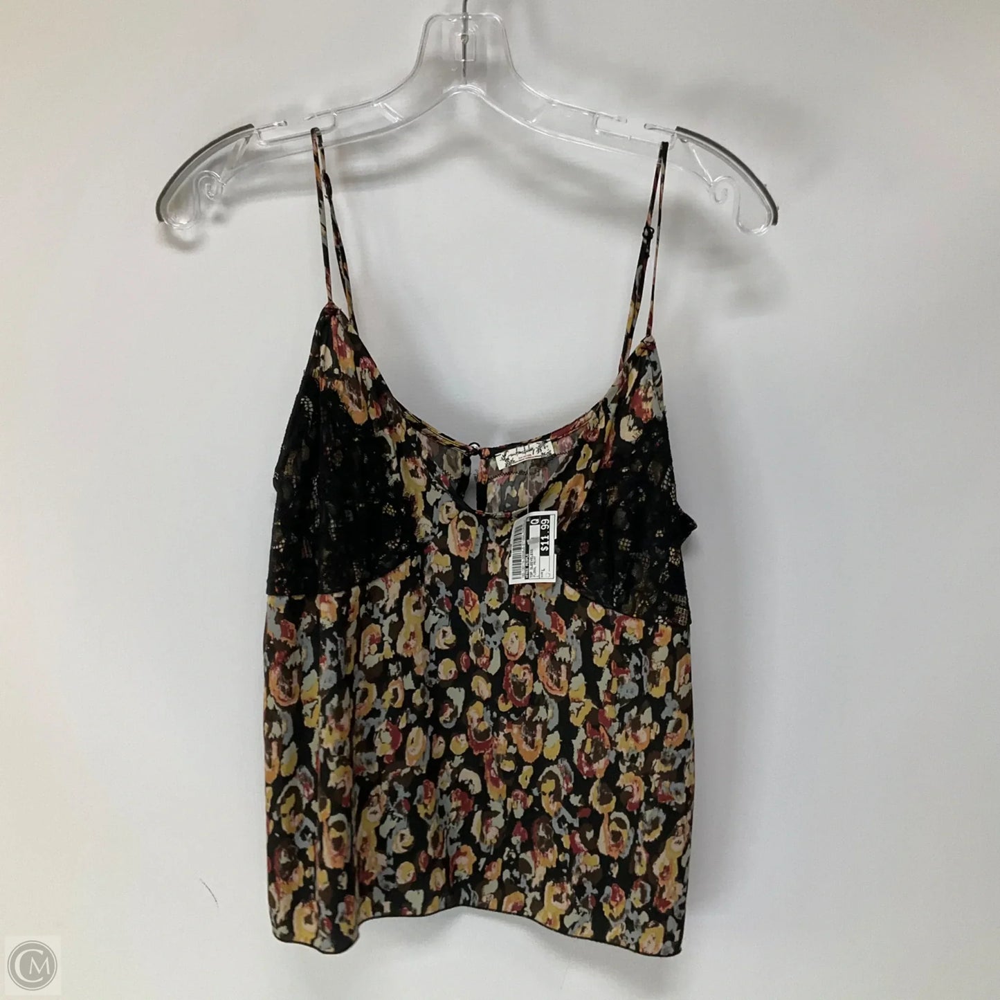 Top Sleeveless By Free People In Floral Print, Size: L