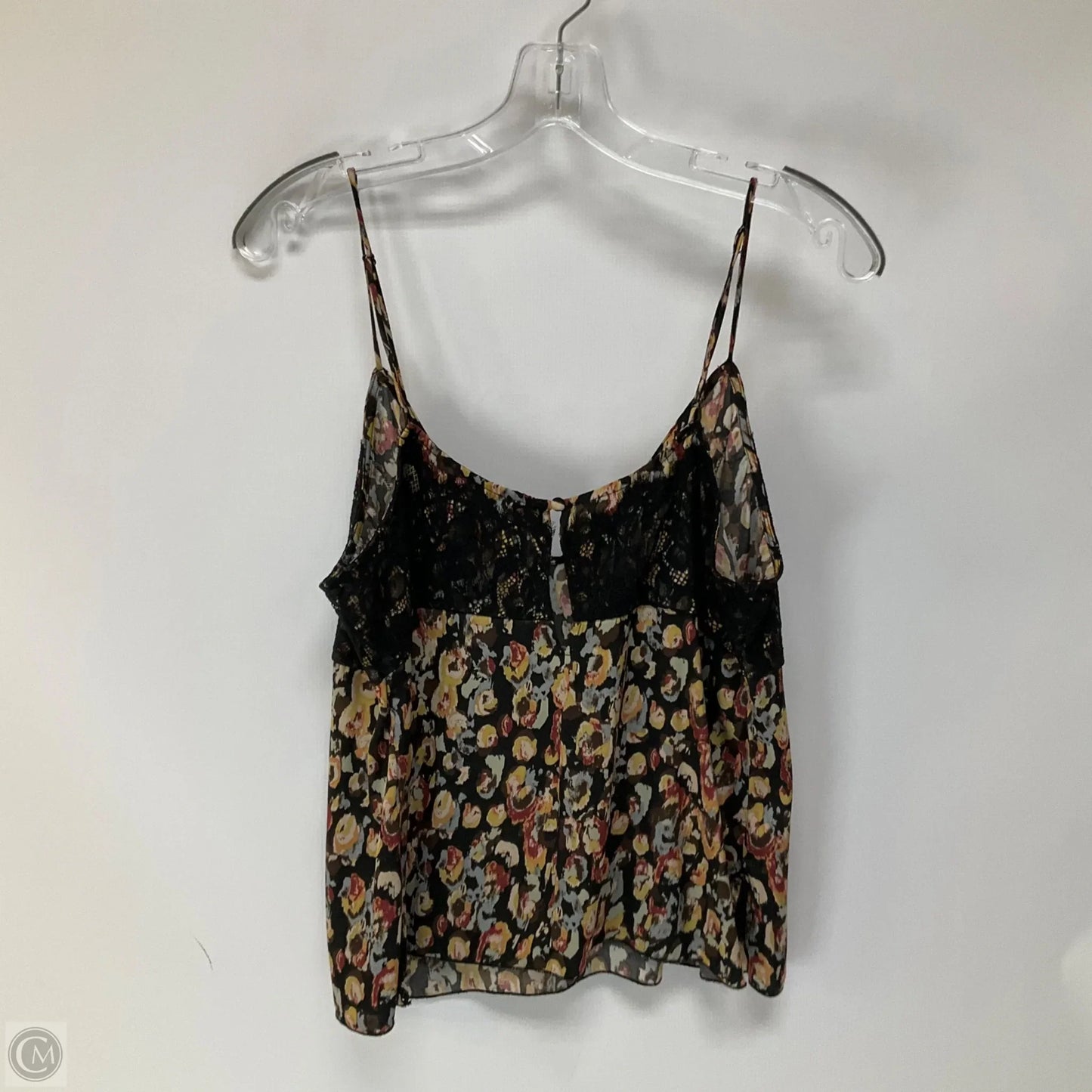 Top Sleeveless By Free People In Floral Print, Size: L