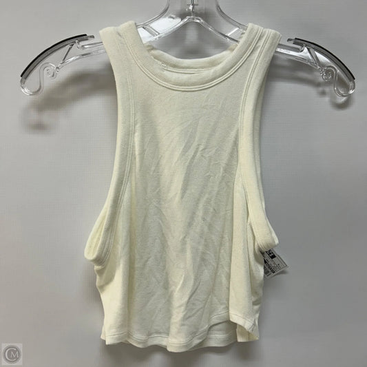 Athletic Tank Top By Lululemon In Cream, Size: 6