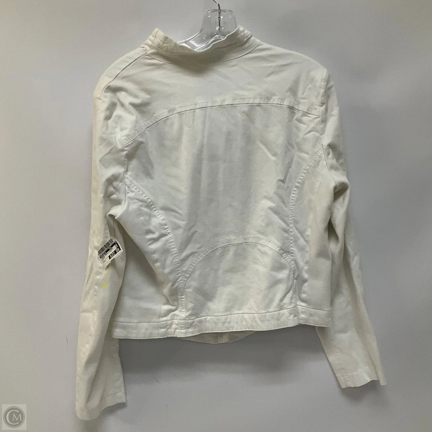 Jacket Moto By Marrakech In White, Size: L