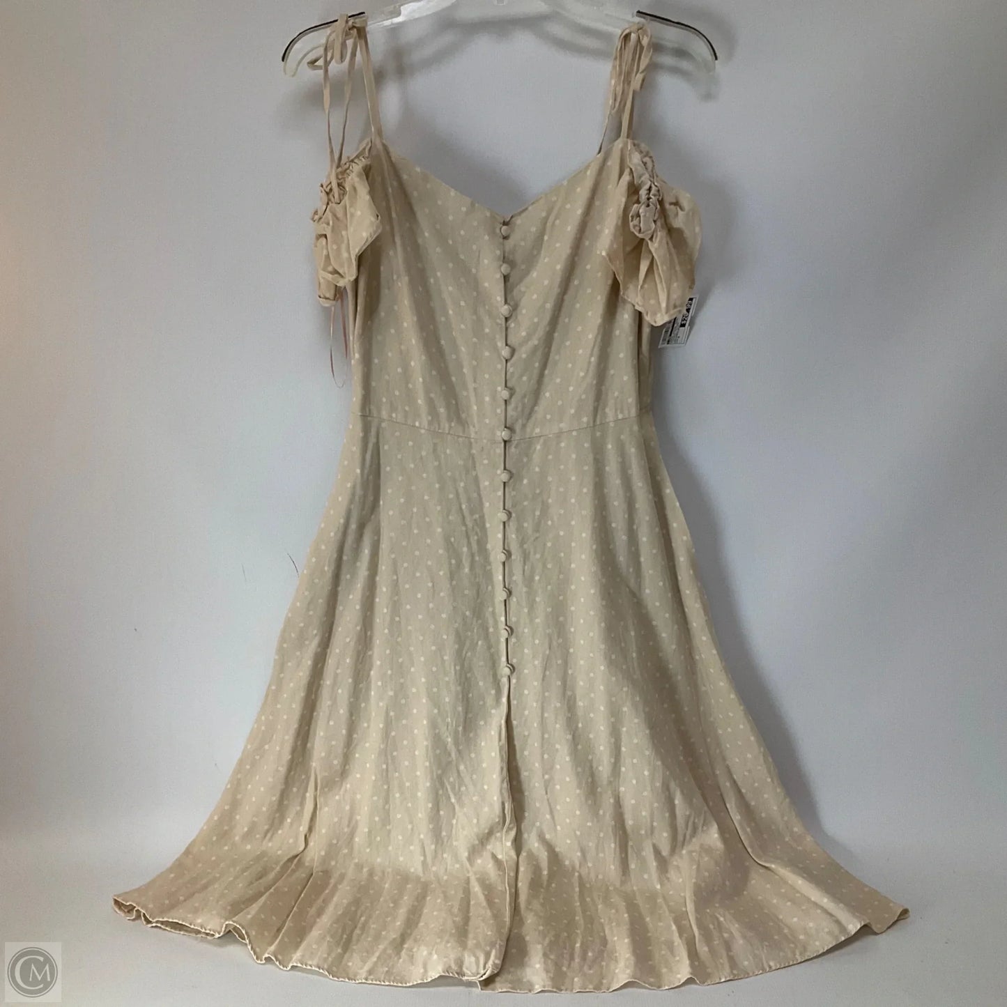 Dress Casual Midi By Cmb In Polkadot Pattern, Size: 8