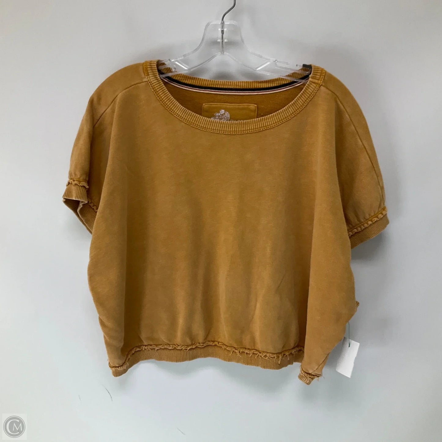 Top Short Sleeve By Pilcro In Orange, Size: M