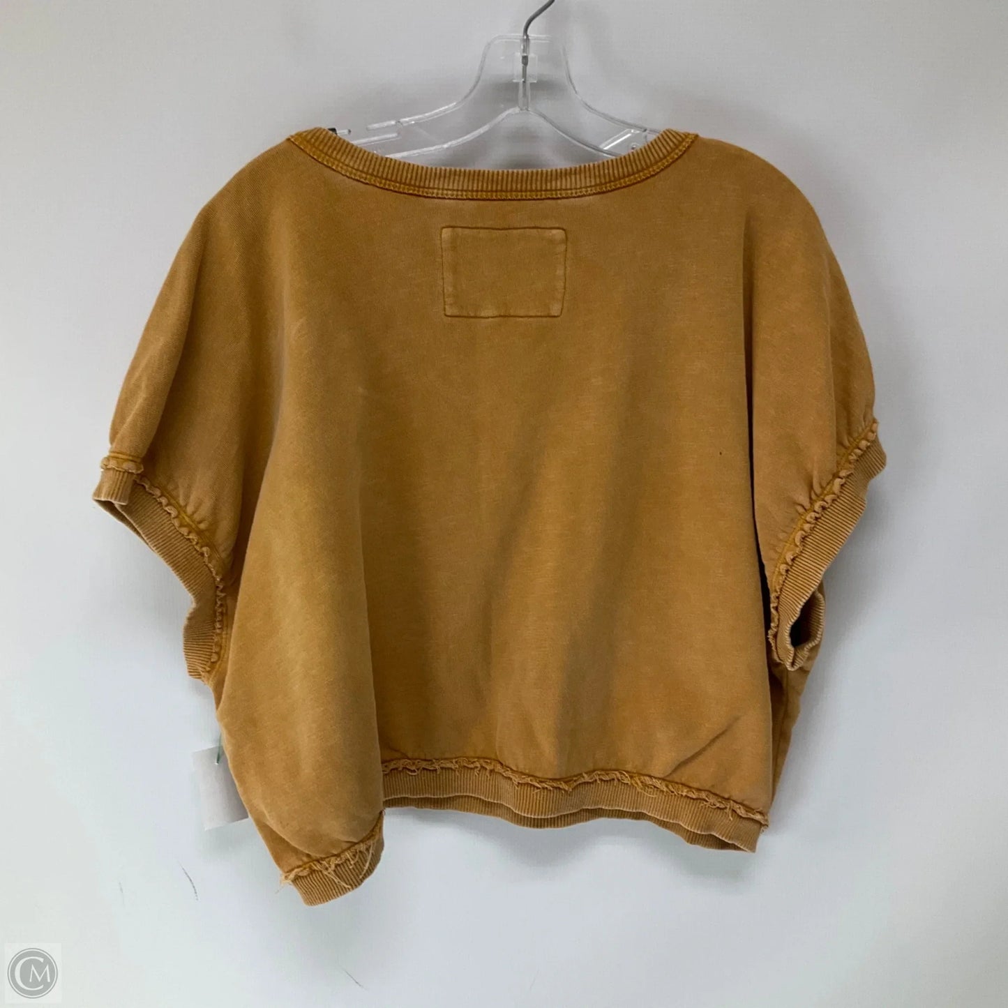 Top Short Sleeve By Pilcro In Orange, Size: M