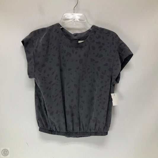 Top Short Sleeve By Cloth & Stone In Animal Print, Size: M