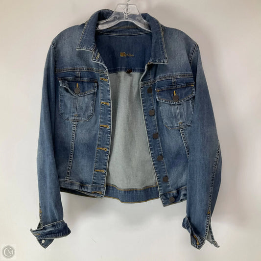 Jacket Denim By Kut In Blue Denim, Size: M