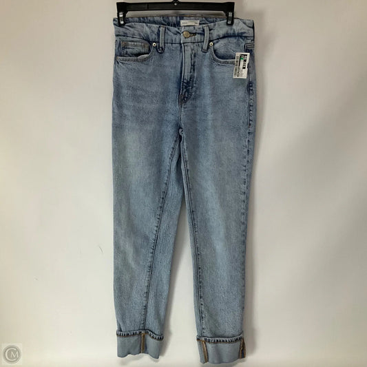 Jeans Skinny By Good American In Blue Denim, Size: 0