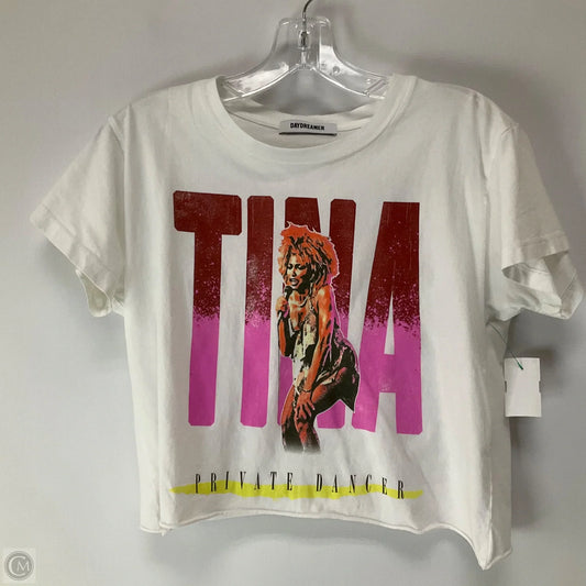 Top Short Sleeve By Daydreamer In White, Size: S