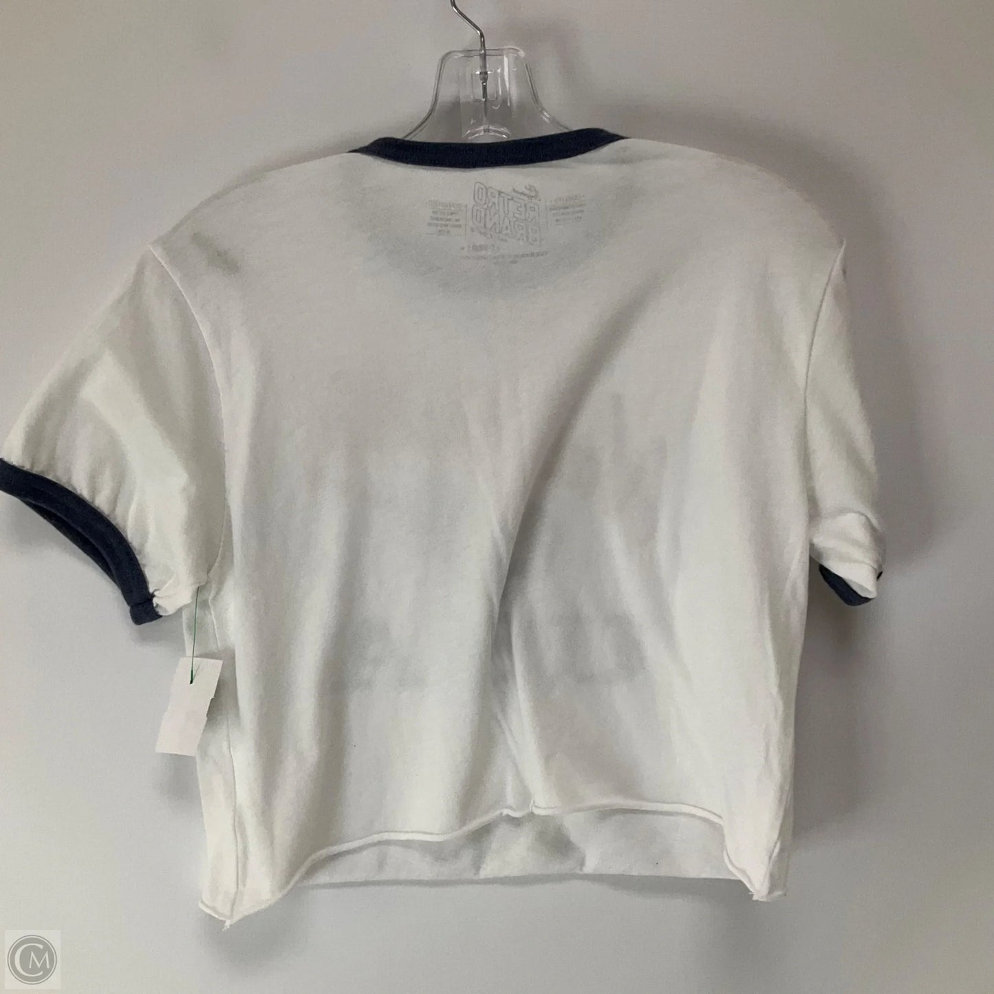 Top Short Sleeve By Cmb In White, Size: Xs