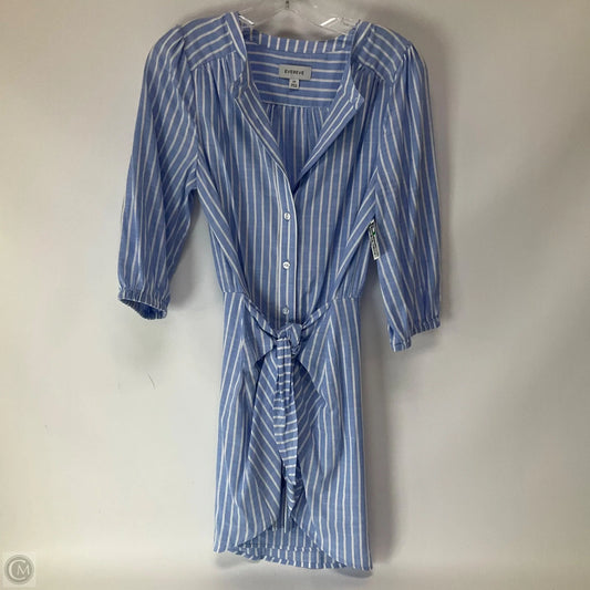 Dress Casual Short By Evereve In Striped Pattern, Size: Xs