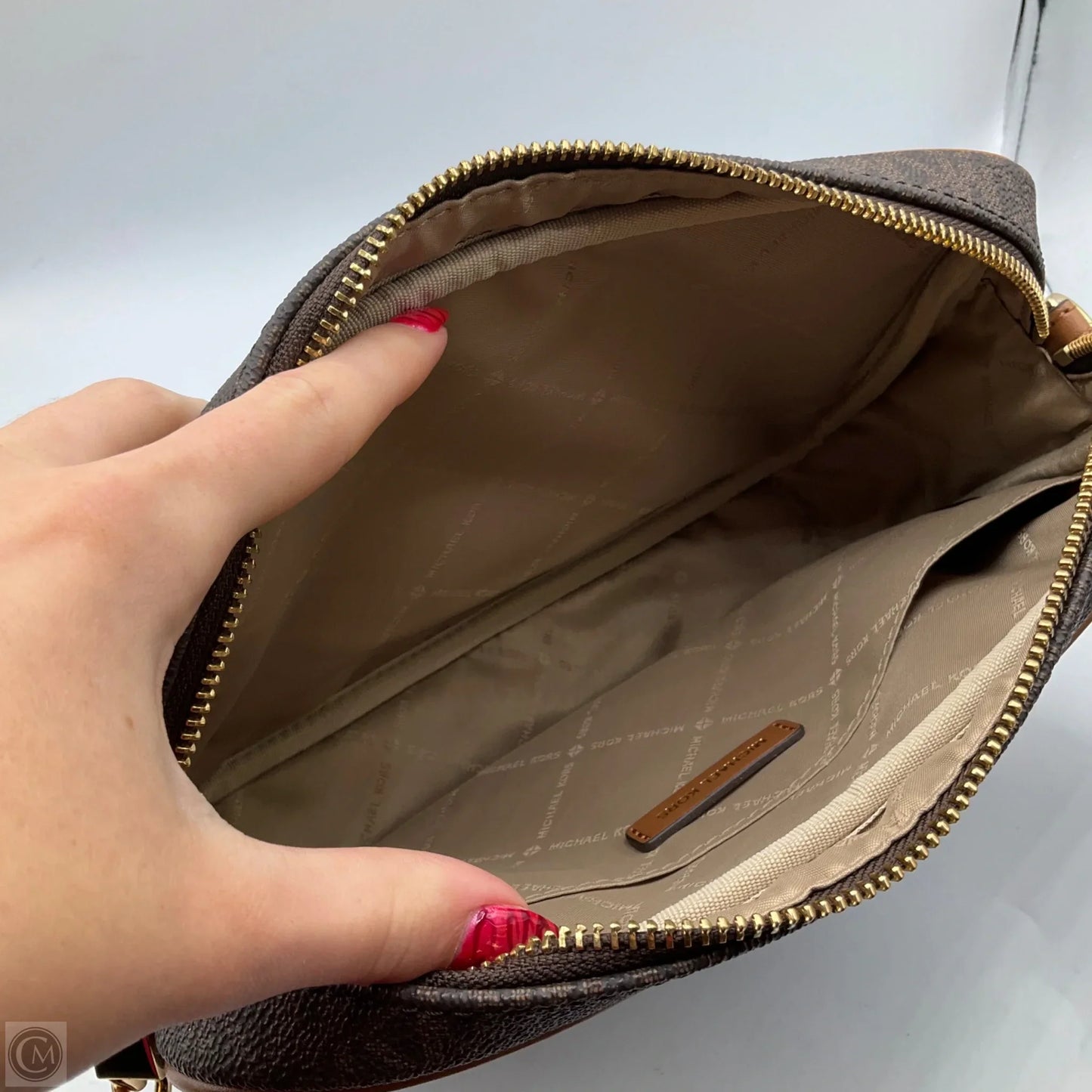 Crossbody Designer By Michael Kors, Size: Small