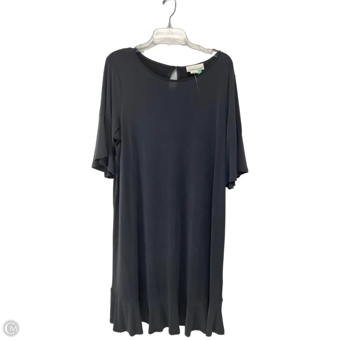 Dress Casual Short By Anthropologie In Grey, Size: 1x