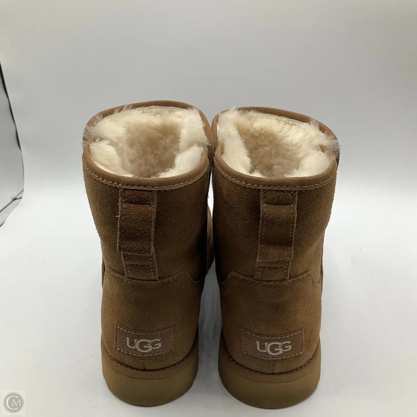 Boots Designer By Ugg In Tan, Size: 6.5