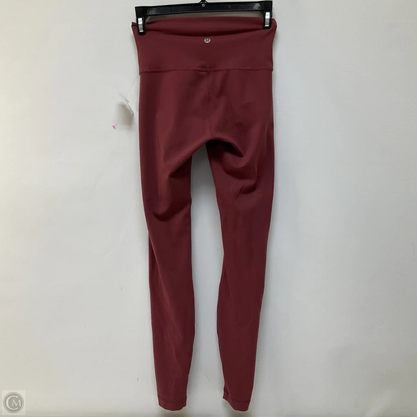 Athletic Leggings By Lululemon In Red, Size: 4