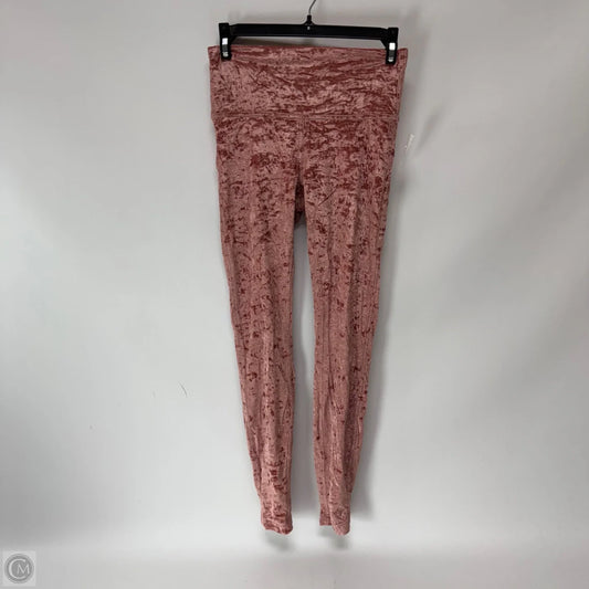 Athletic Leggings By Lululemon In Pink, Size: 6