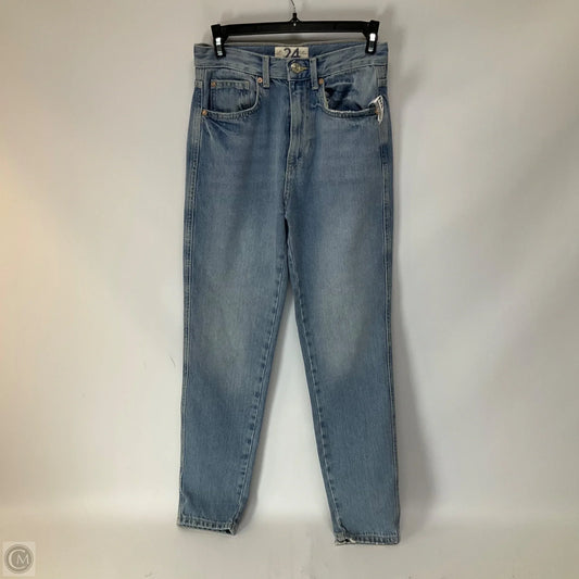 Jeans Skinny By Free People In Blue Denim, Size: 0