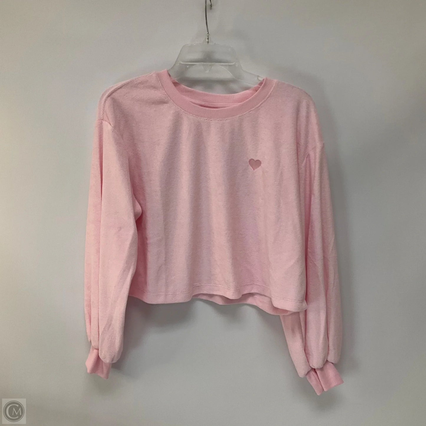 Top Long Sleeve By Target-designer In Pink, Size: M