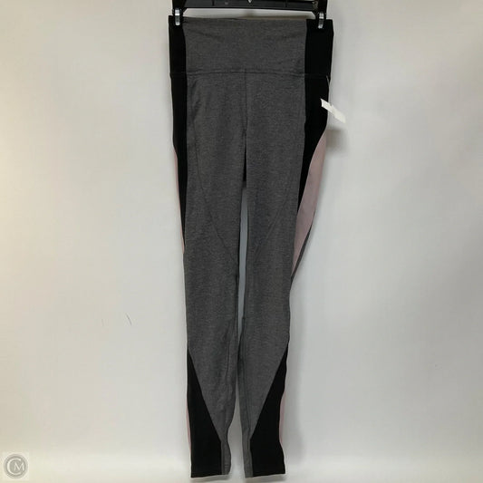 Athletic Leggings By Lululemon In Grey & Pink, Size: 4