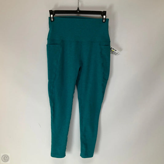 Athletic Leggings By Beyond Yoga In Aqua, Size: M