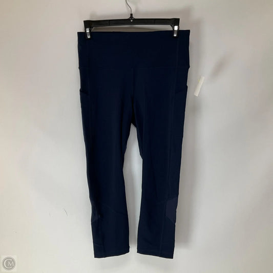 Athletic Leggings By Lululemon In Navy, Size: 6