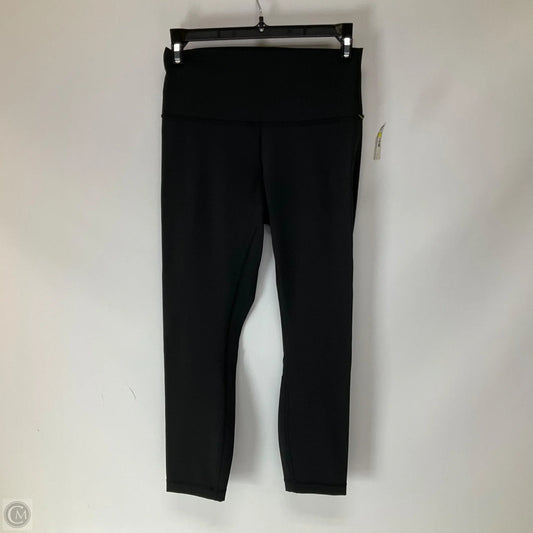 Athletic Leggings By Lululemon In Black, Size: 6