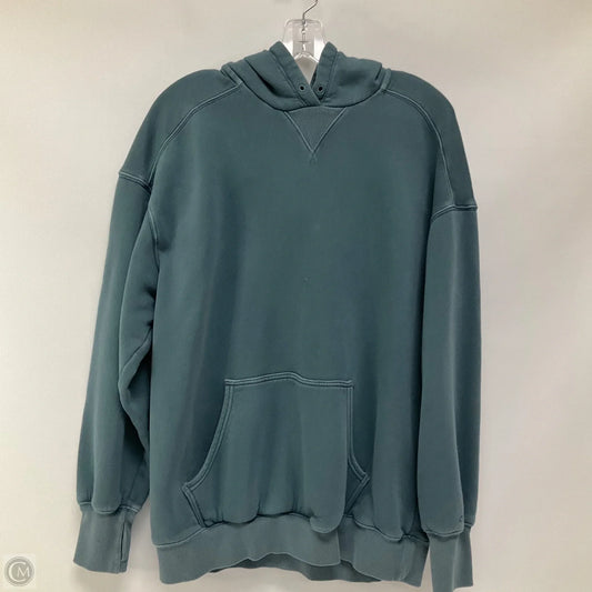 Sweatshirt Hoodie By Aerie In Teal, Size: S