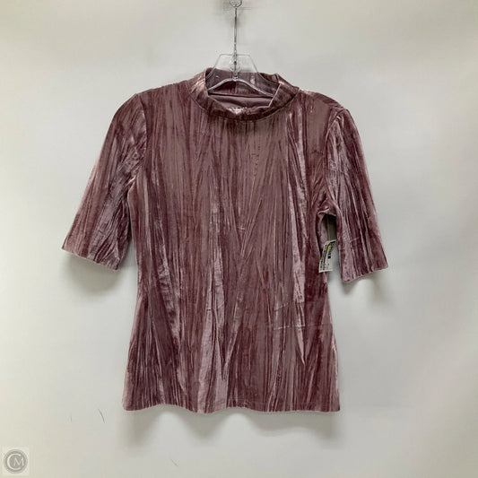 Top Short Sleeve By Pilcro In Mauve, Size: Xs