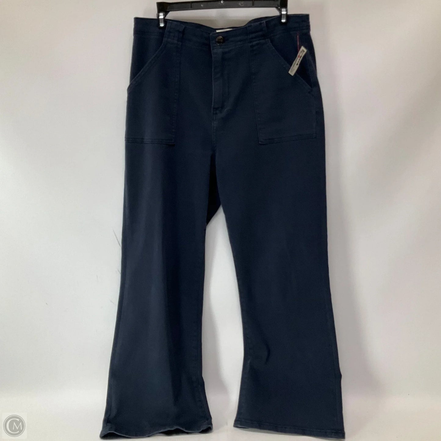 Jeans Straight By Risen In Blue Denim, Size: 12