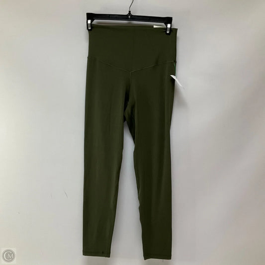 Athletic Leggings By Aerie In Green, Size: M