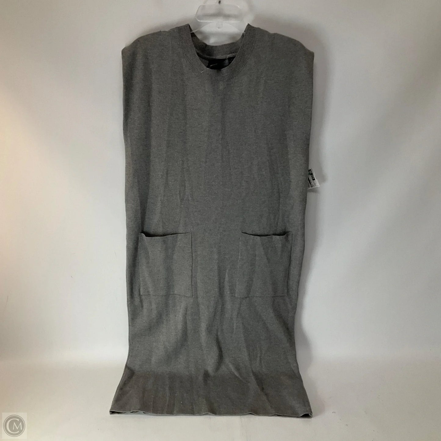 Dress Sweater By Maeve In Grey, Size: M