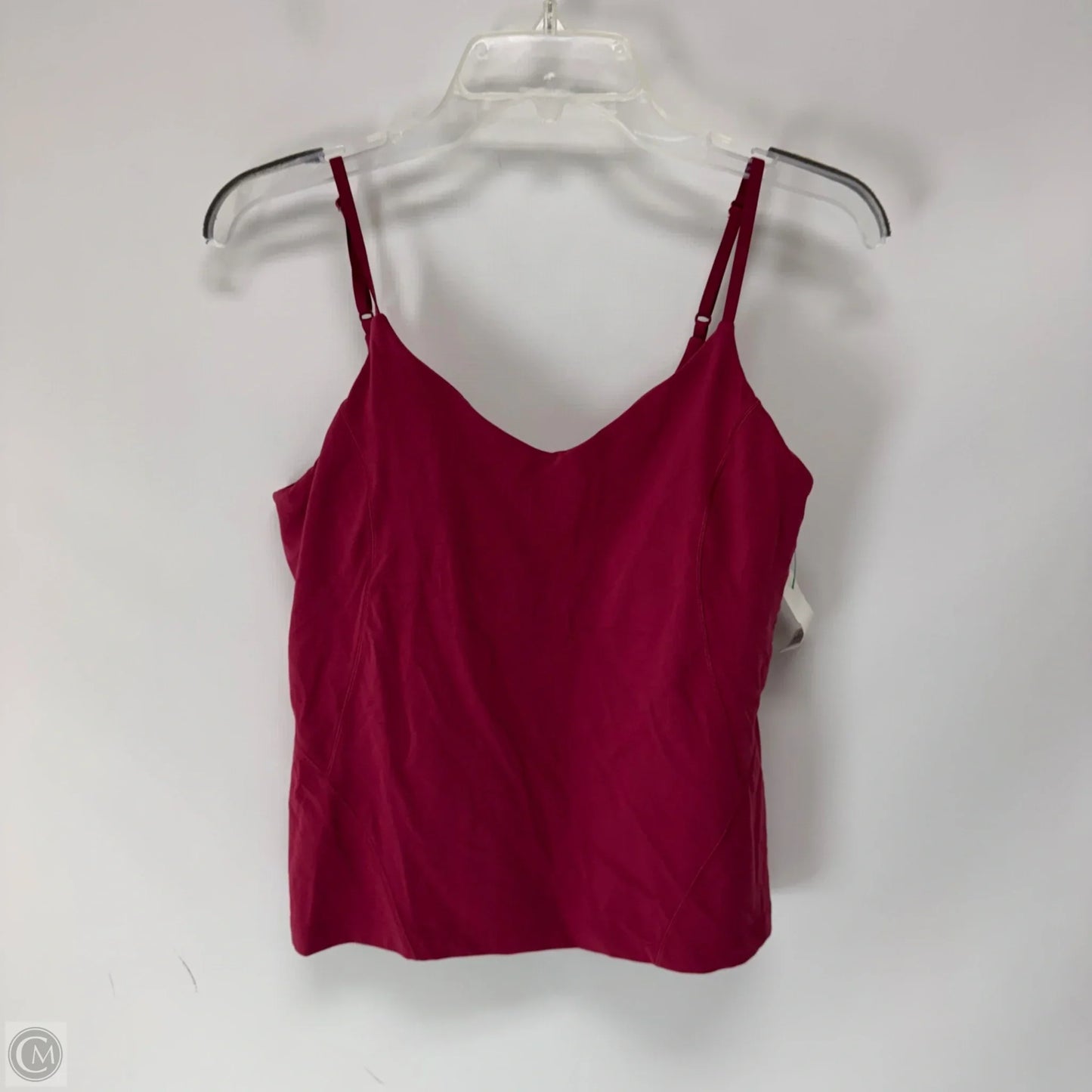 Athletic Tank Top By Lululemon In Maroon, Size: 10
