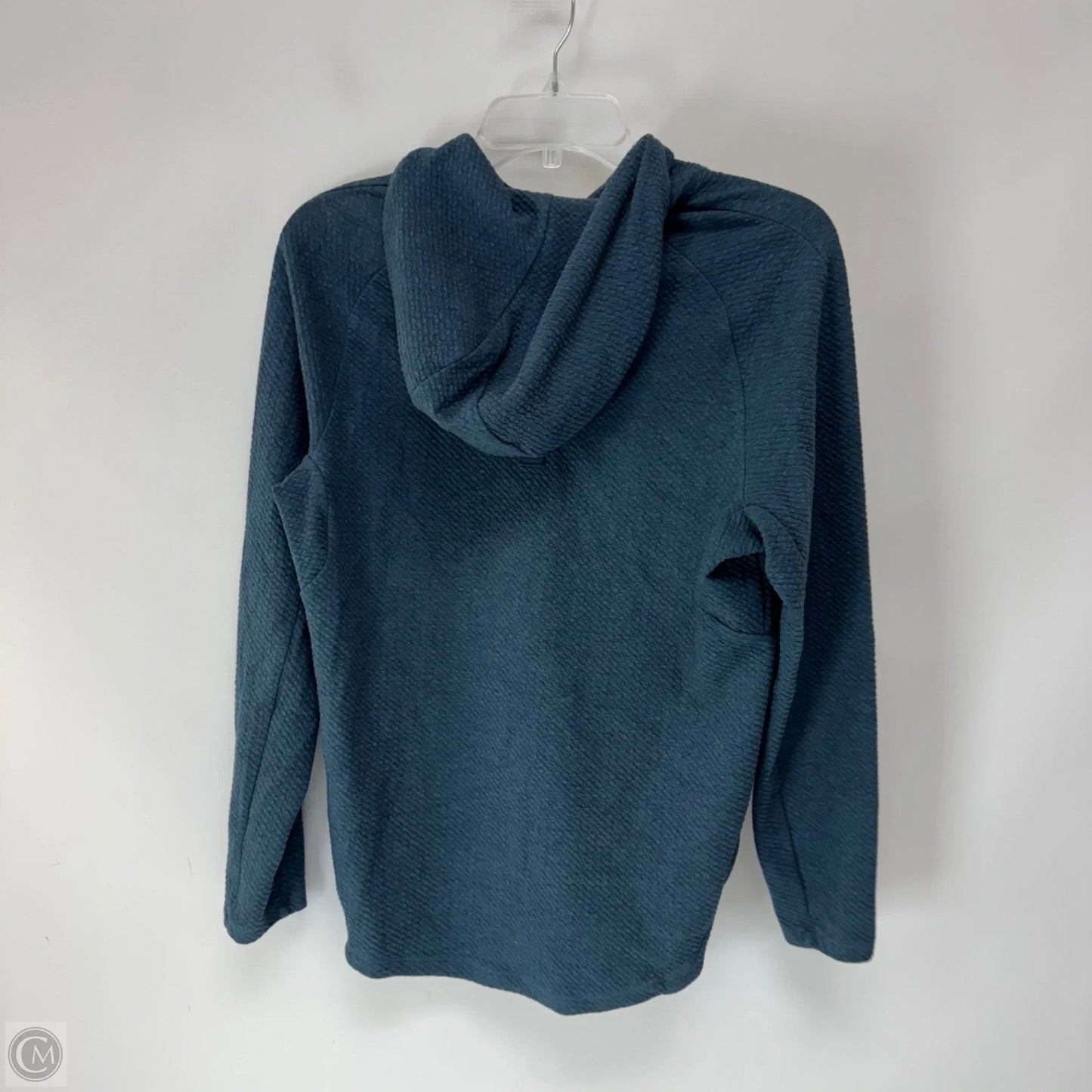 Athletic Top Long Sleeve Hoodie By Lululemon In Blue, Size: Xs