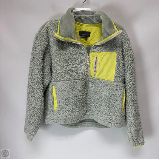 Sweatshirt Collar By Anthropologie In Green, Size: M