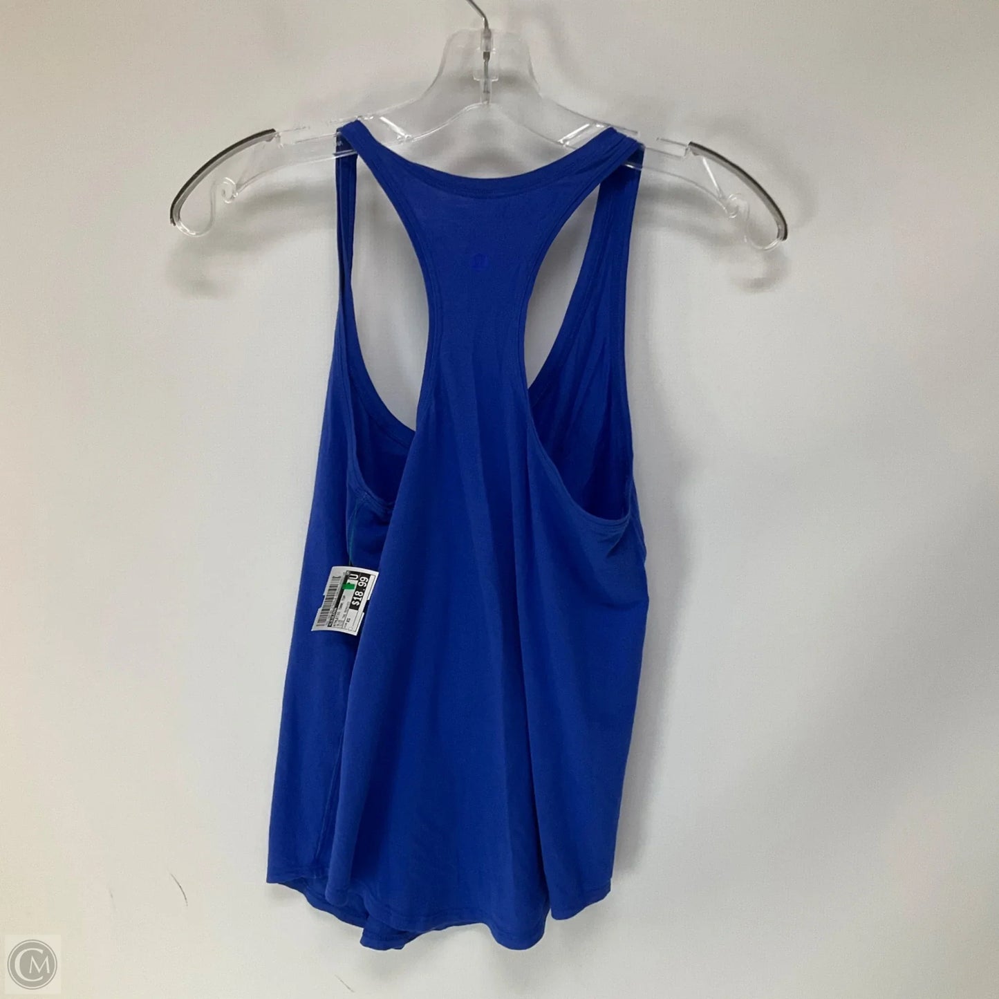Athletic Tank Top By Lululemon In Blue, Size: Xs