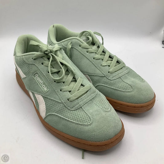 Shoes Sneakers By Reebok In Green, Size: 8.5