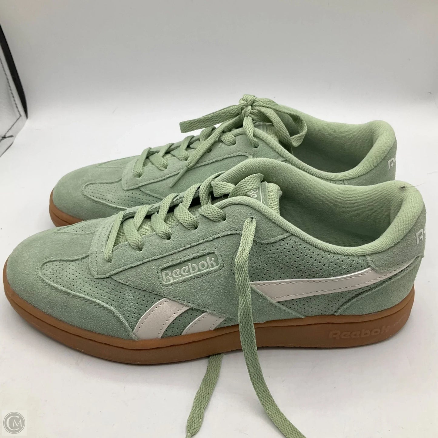 Shoes Sneakers By Reebok In Green, Size: 8.5