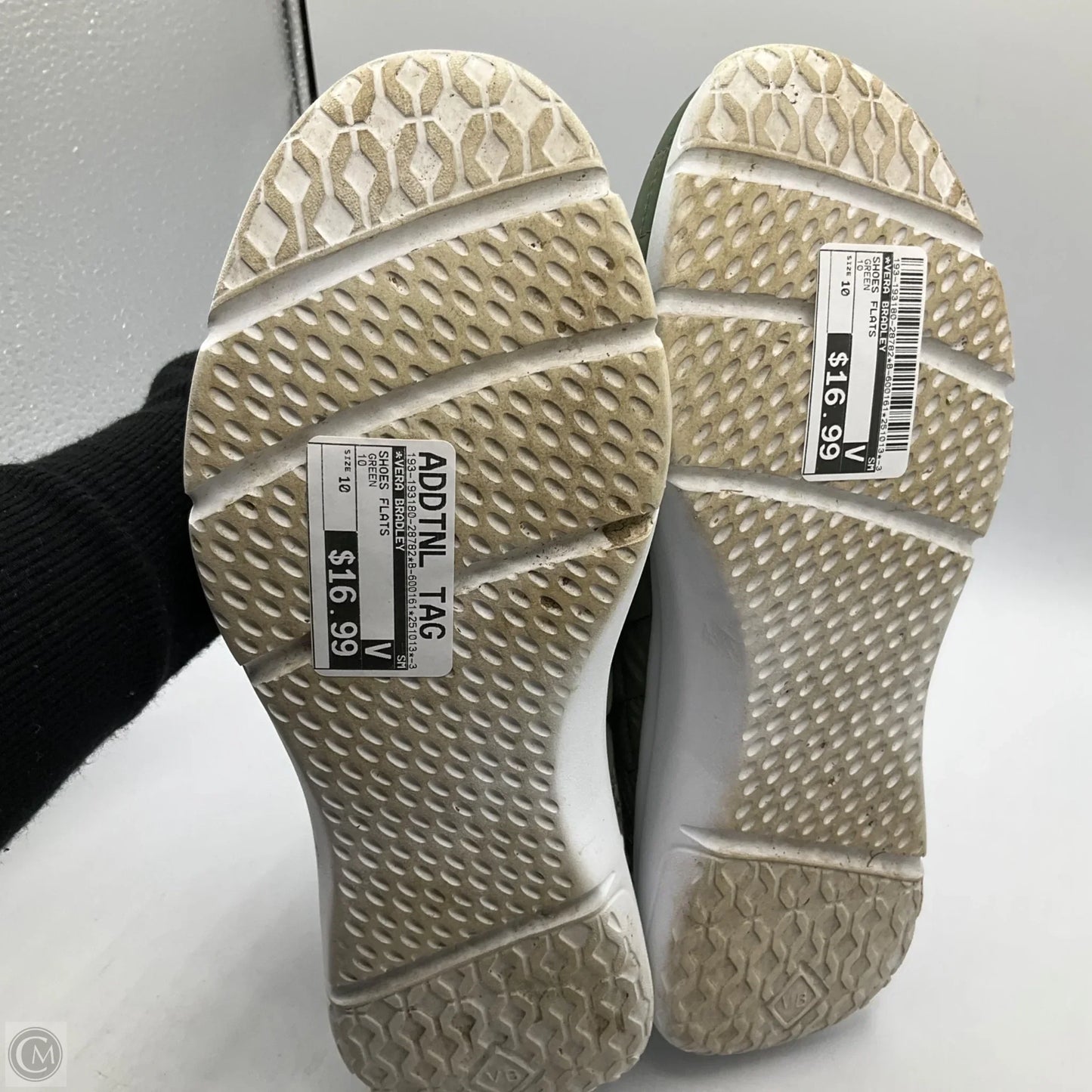 Shoes Flats By Vera Bradley In Green, Size: 10