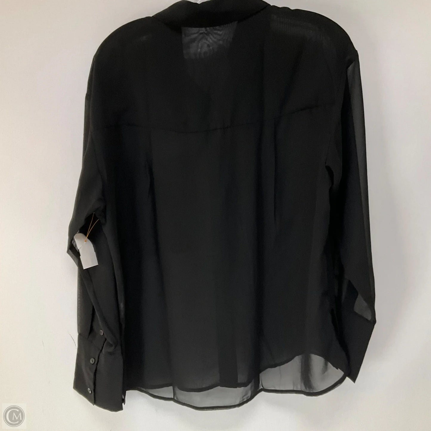 Top Long Sleeve By Abercrombie And Fitch In Black, Size: S