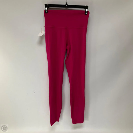 Athletic Leggings By Lululemon In Pink, Size: 4