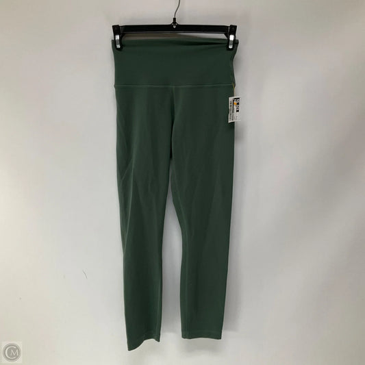 Athletic Leggings By Lululemon In Green, Size: 4