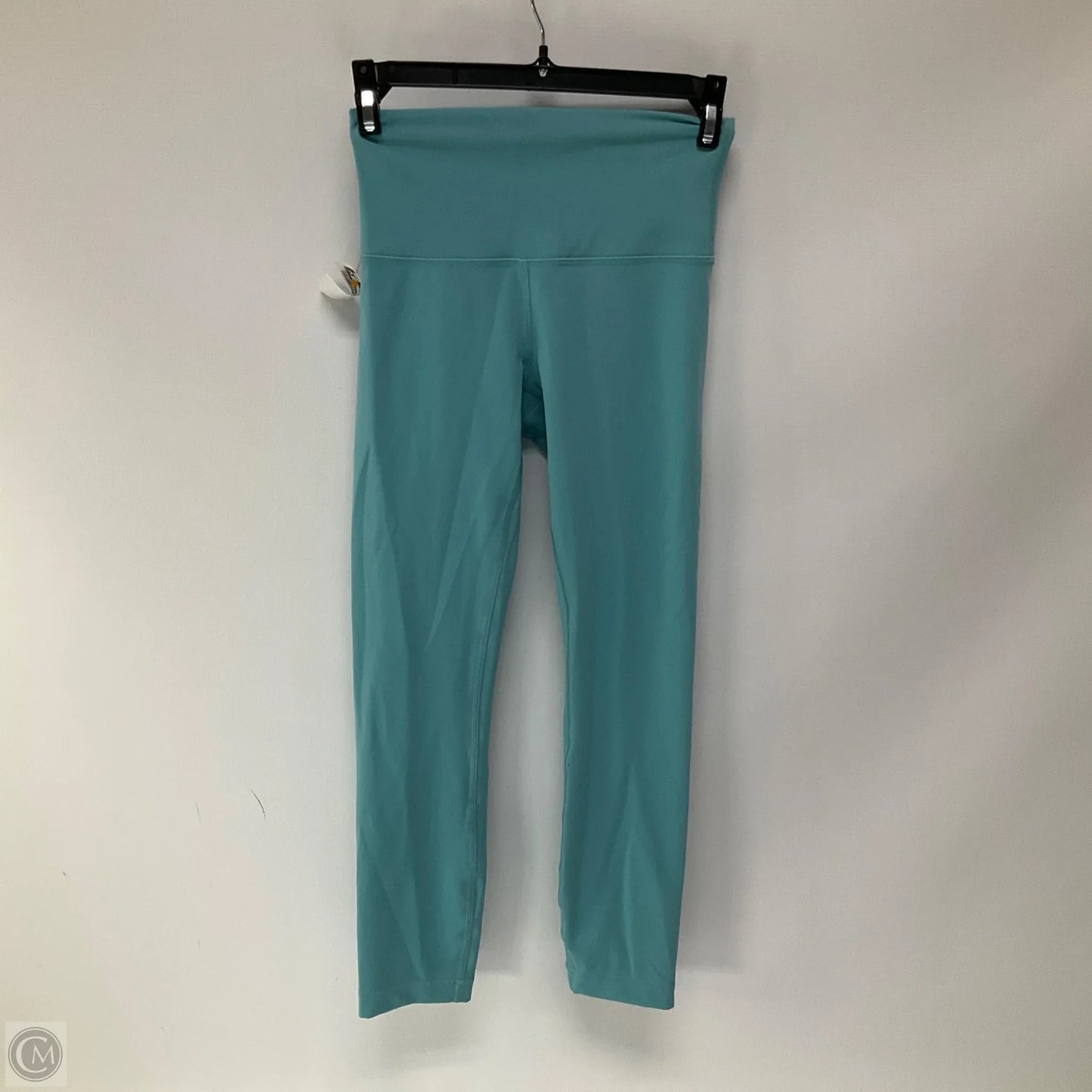 Athletic Leggings By Lululemon In Aqua, Size: 4