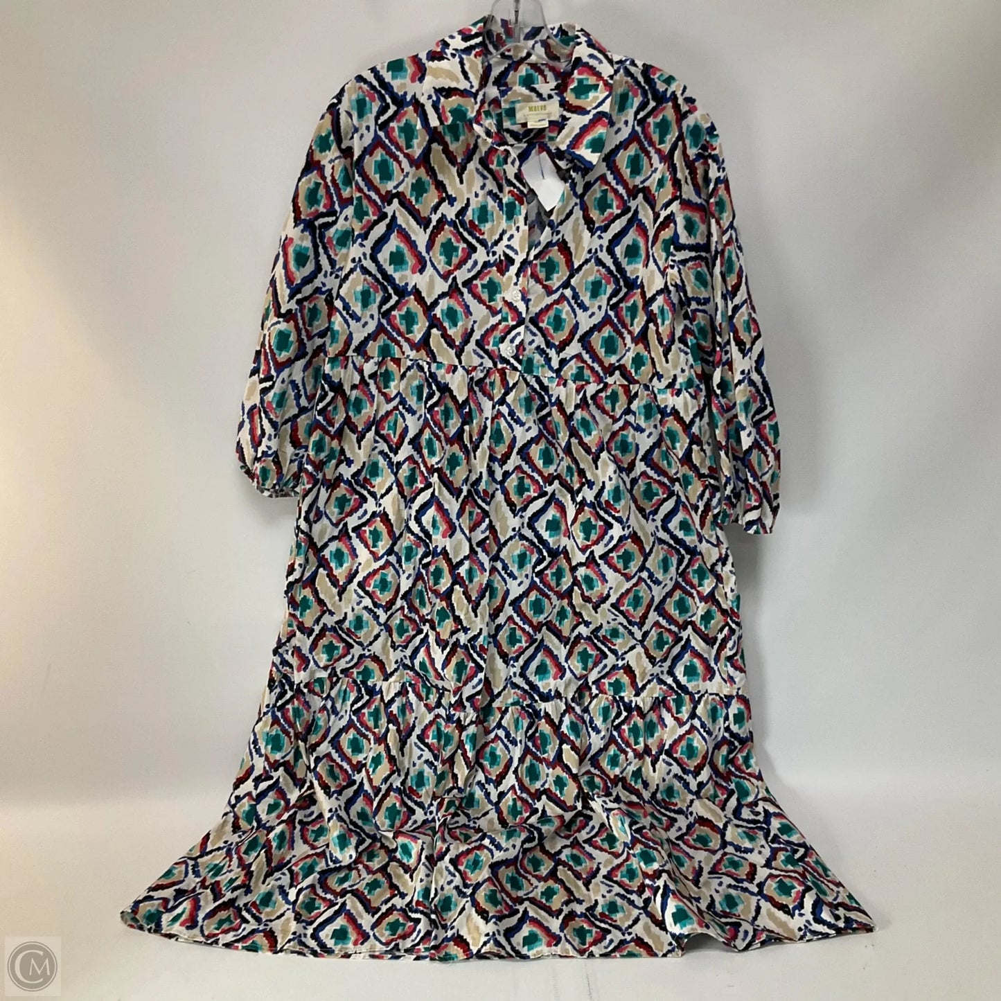 Dress Casual Maxi By Maeve In Multi-colored, Size: Xs