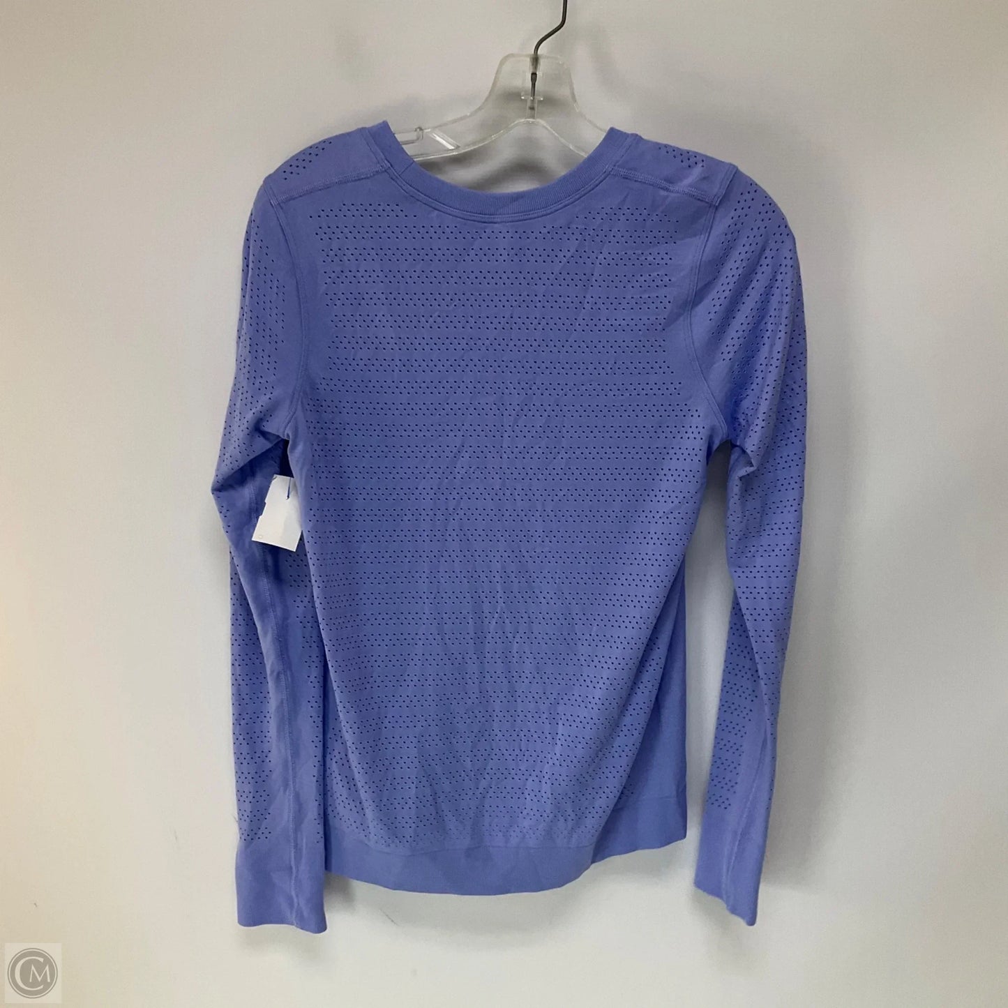 Athletic Top Long Sleeve Crewneck By Lululemon In Purple, Size: 12